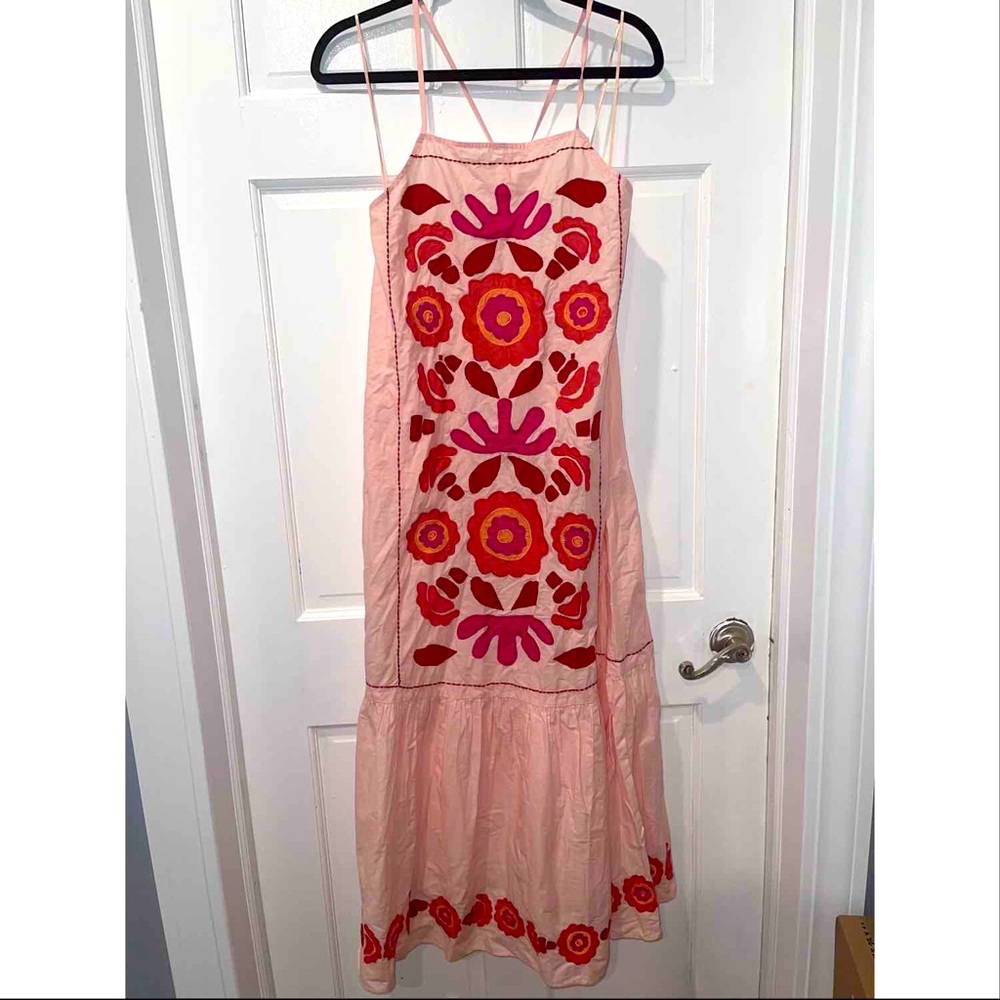 Pink floral Sundress